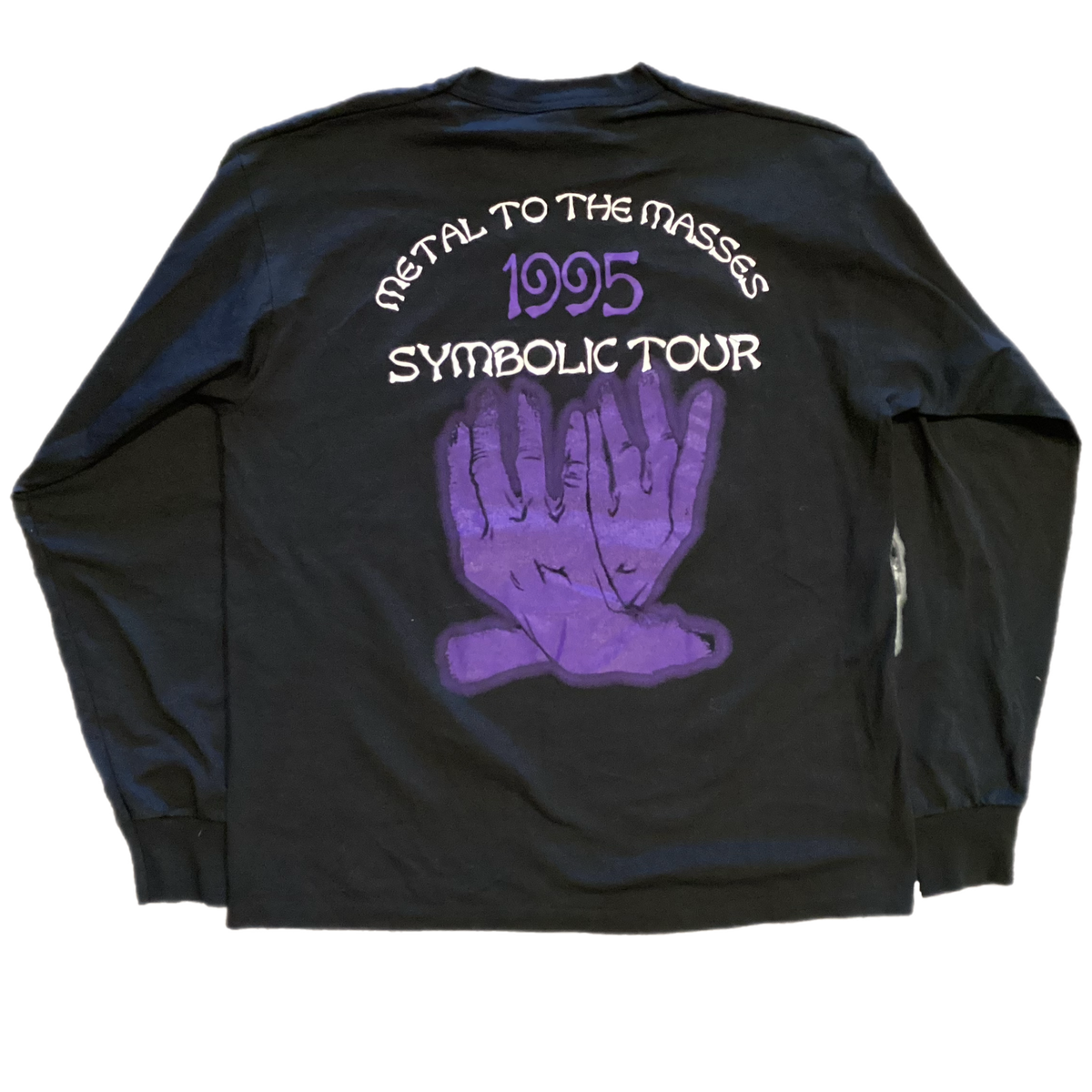 Vintage Death "Symbolic" 4-sided '95 Tour Long Sleeve Shirt