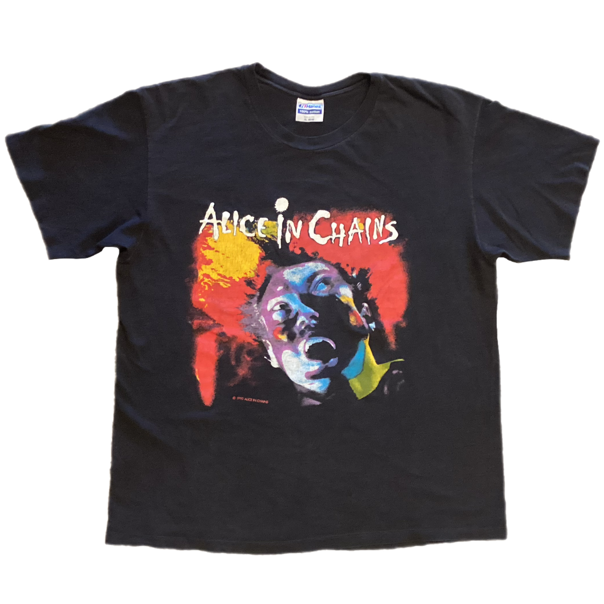 Vintage Alice In Chains "Facelift" '91 Tour T-Shirt