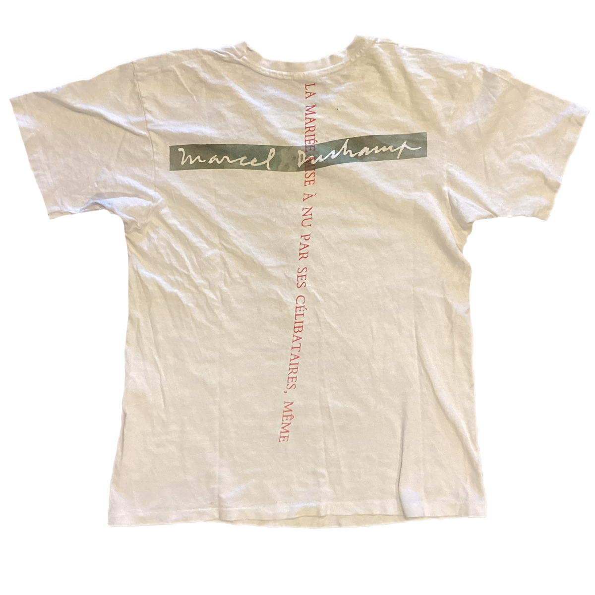 Vintage Marcel Duchamp "The Bride Stripped Bare By Her Bachelors, Even" '80s T-Shirt