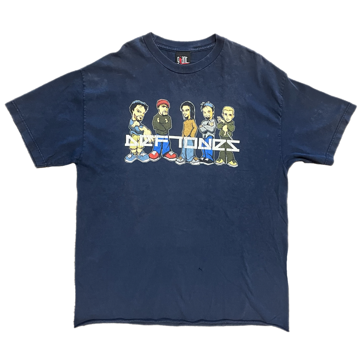 Vintage Deftones &quot;Anime&quot; Cropped T-Shirt