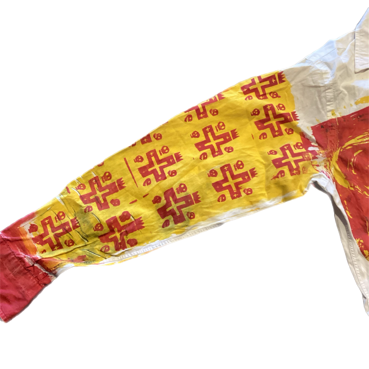 Vintage Michael Roman "Hand Screened" Desperately Seeking Susan Button Up Shirt