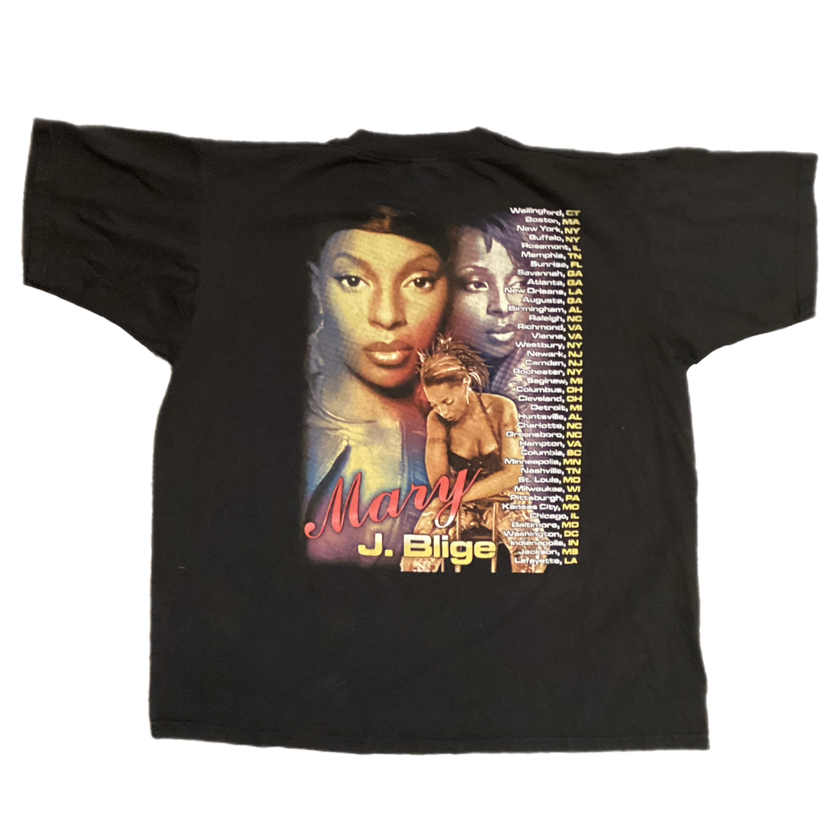 Vintage Mary J. Blige "1998" Tour T-Shirt