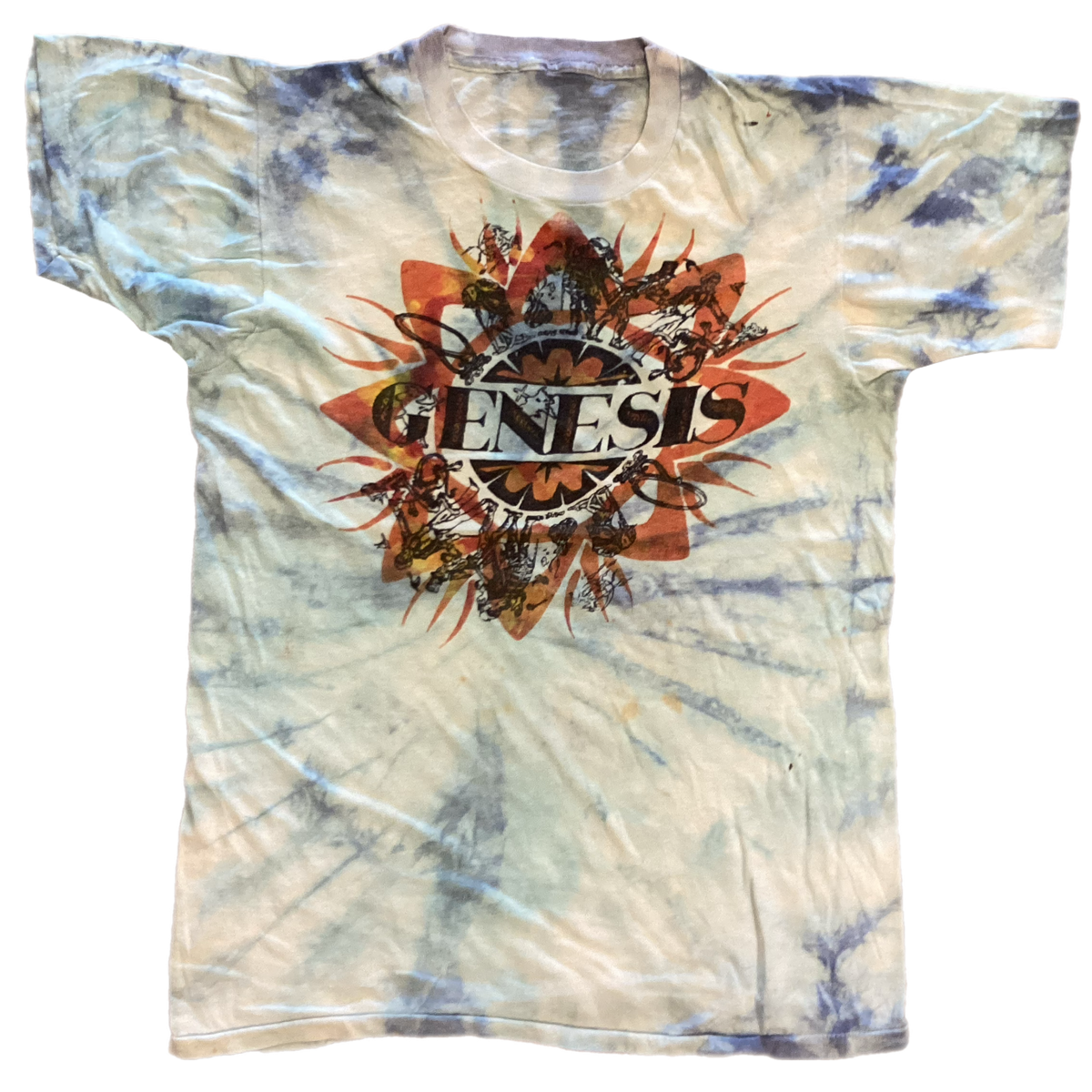 Vintage Genesis &quot;A Trick Of The Tail&quot; Charisma Promo T-Shirt