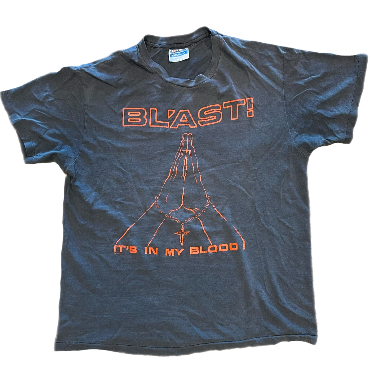 Vintage Bl&#39;ast &quot;It&#39;s In My Blood&quot; SST Records T-Shirt