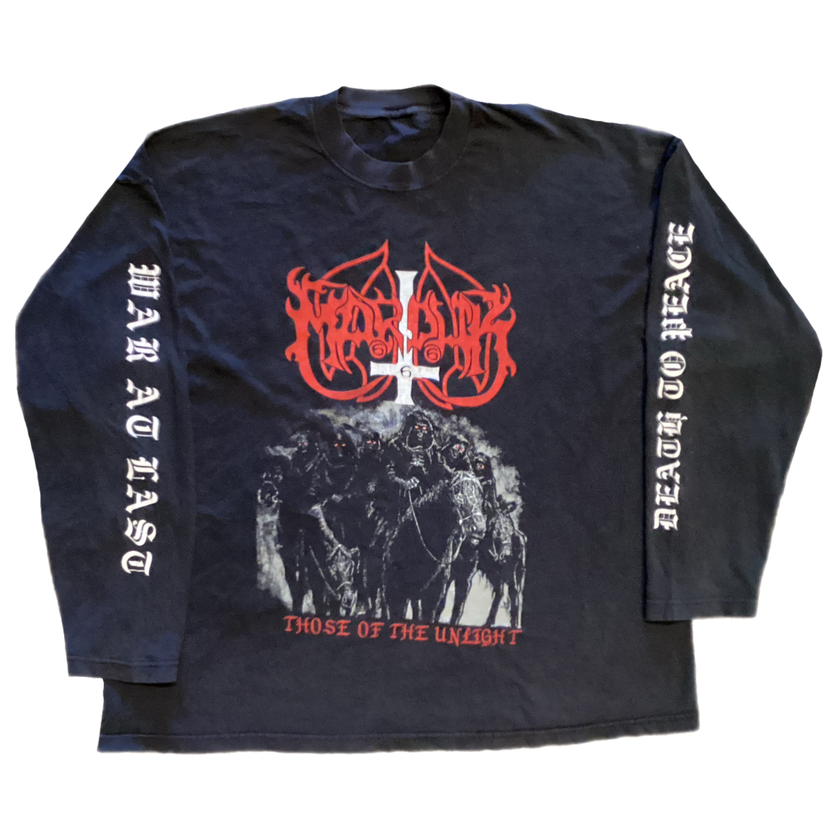 Vintage Marduk "Those Of The Unlight" Long Sleeve Shirt