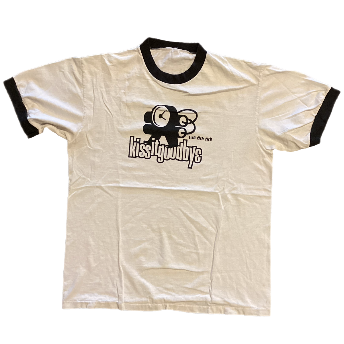 Vintage Kiss It Goodbye "Global Domination" Ringer Shirt