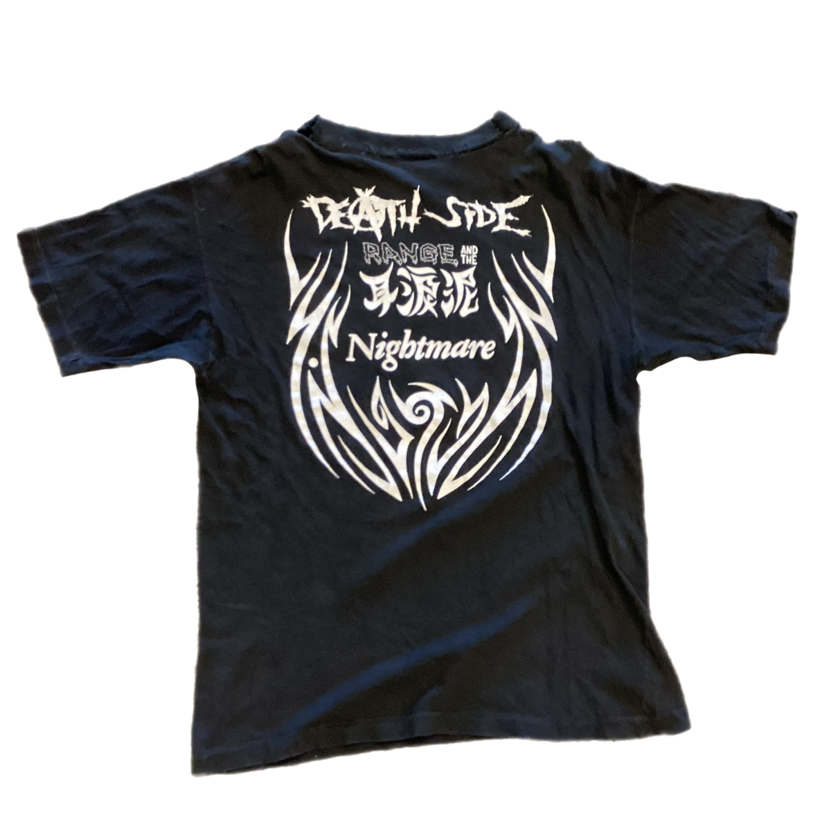 Vintage Burst And Burning Spirits Tour "Death Side Nightmare" Tribal T-Shirt