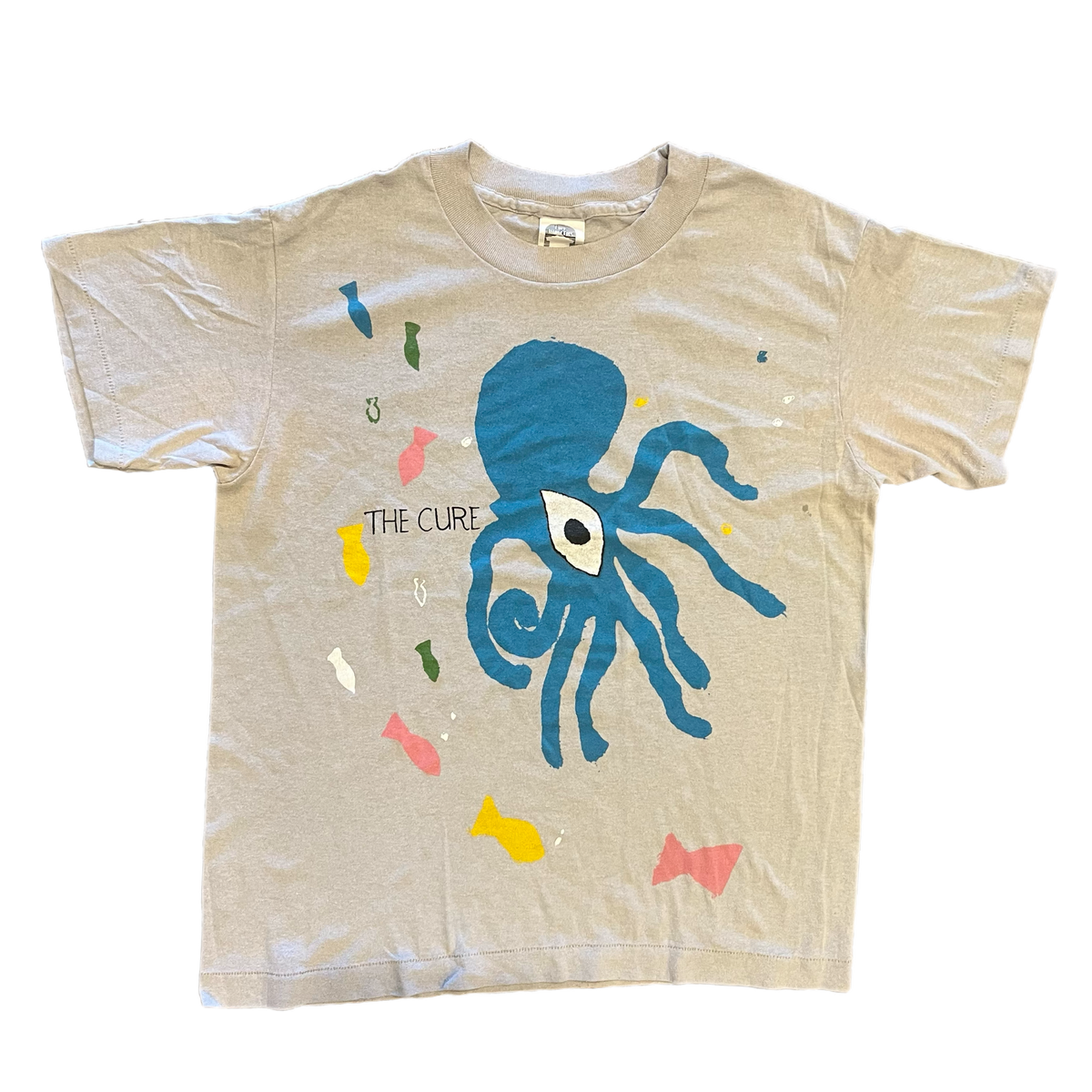 Vintage The Cure &quot;Half An Octopus&quot; Tour T-Shirt