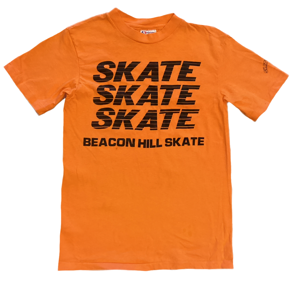 Vintage Beacon Hill Skate "Boston, MA" Skate Boston T-Shirt