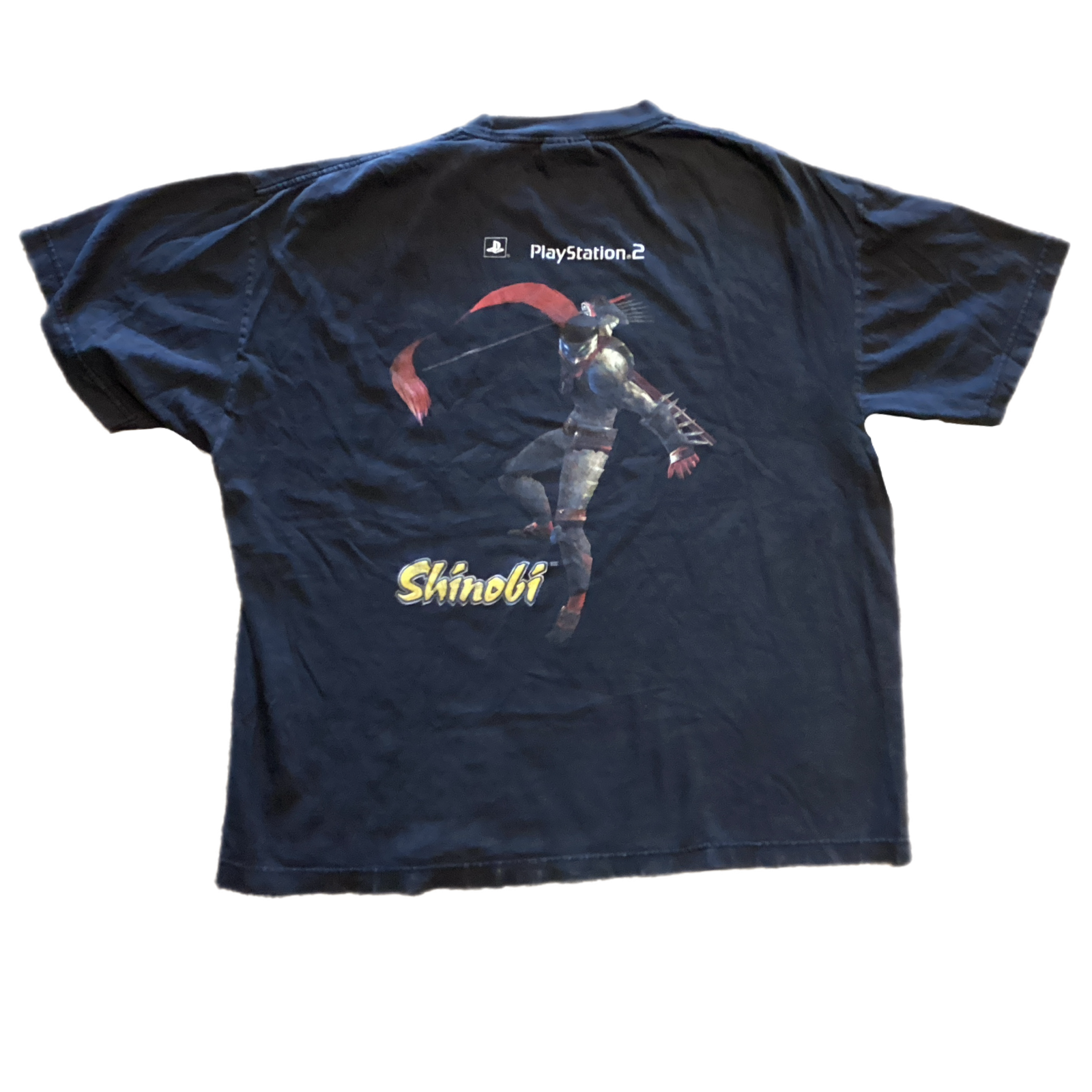 Vintage SEGA PlayStation 2 Shinobi Promotional T-Shirt - jointcustodydc