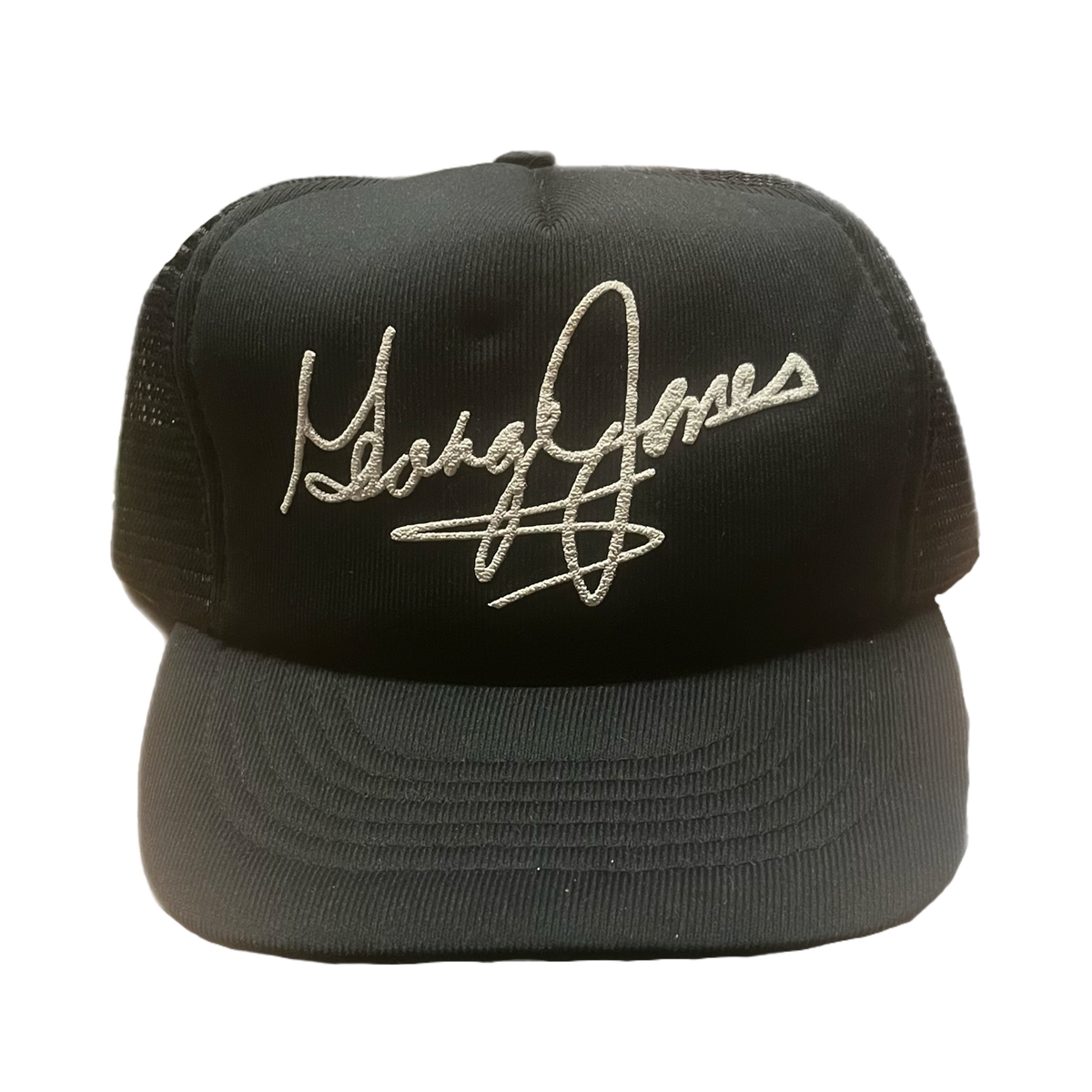 Vintage George Jones &quot;Puffy Ink&quot; Trucker Hat