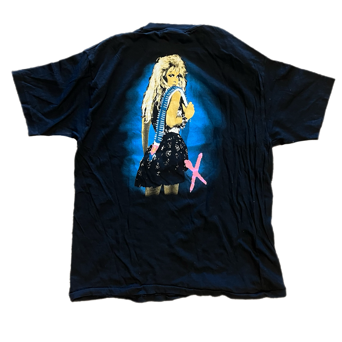 Vintage Lita Ford &quot;RCA Records&quot; Promotional T-Shirt
