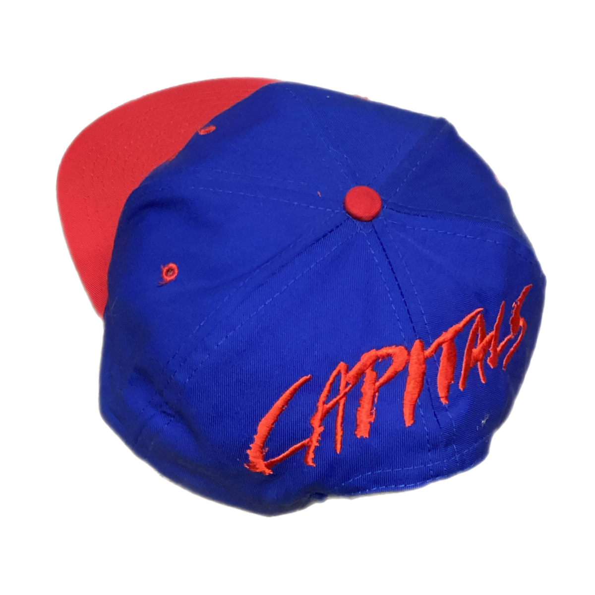Vintage Washington Capitals "NHL" Snapback Hat - jointcustodydc