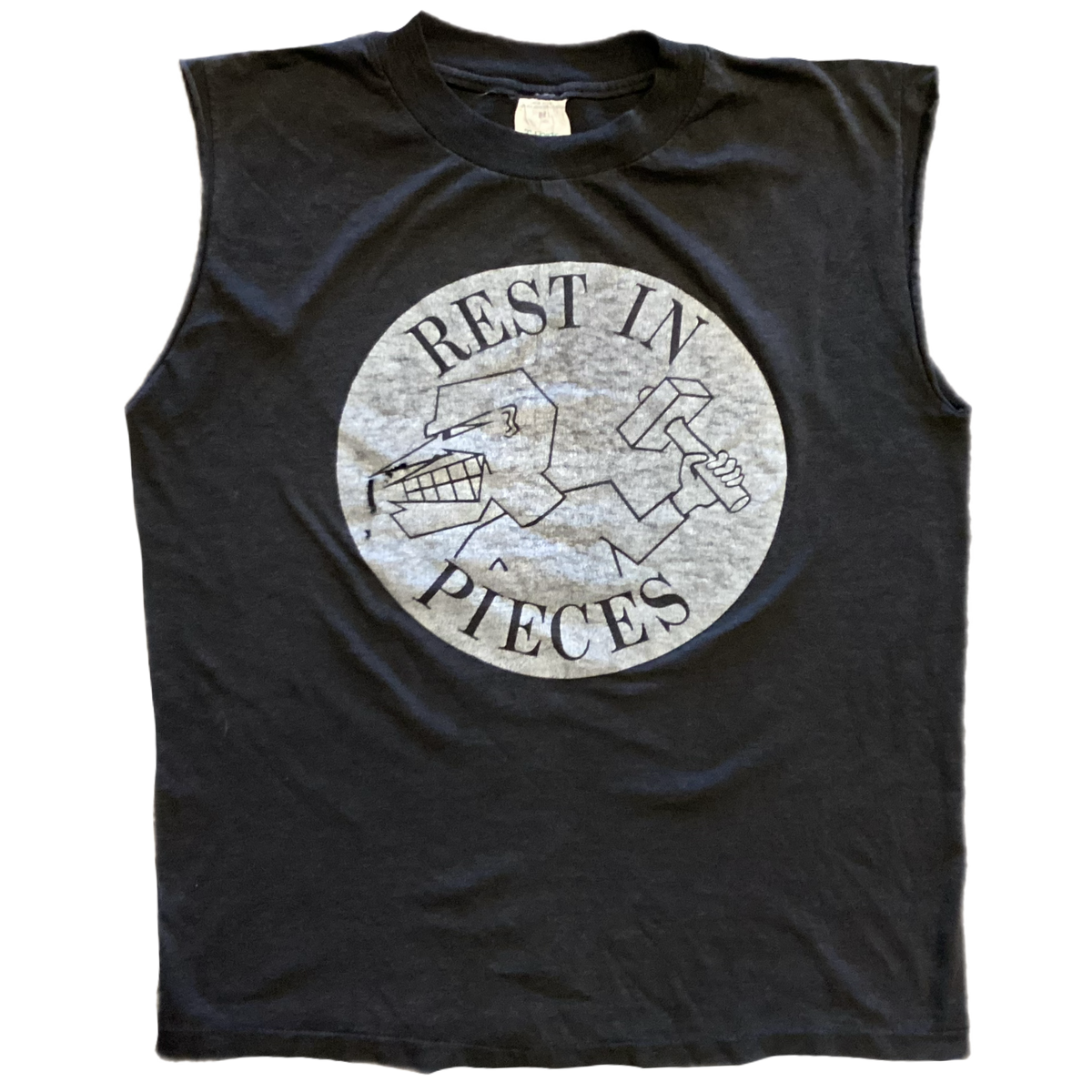 Vintage Rest In Pieces "NYHC" Sleeveless T-Shirt