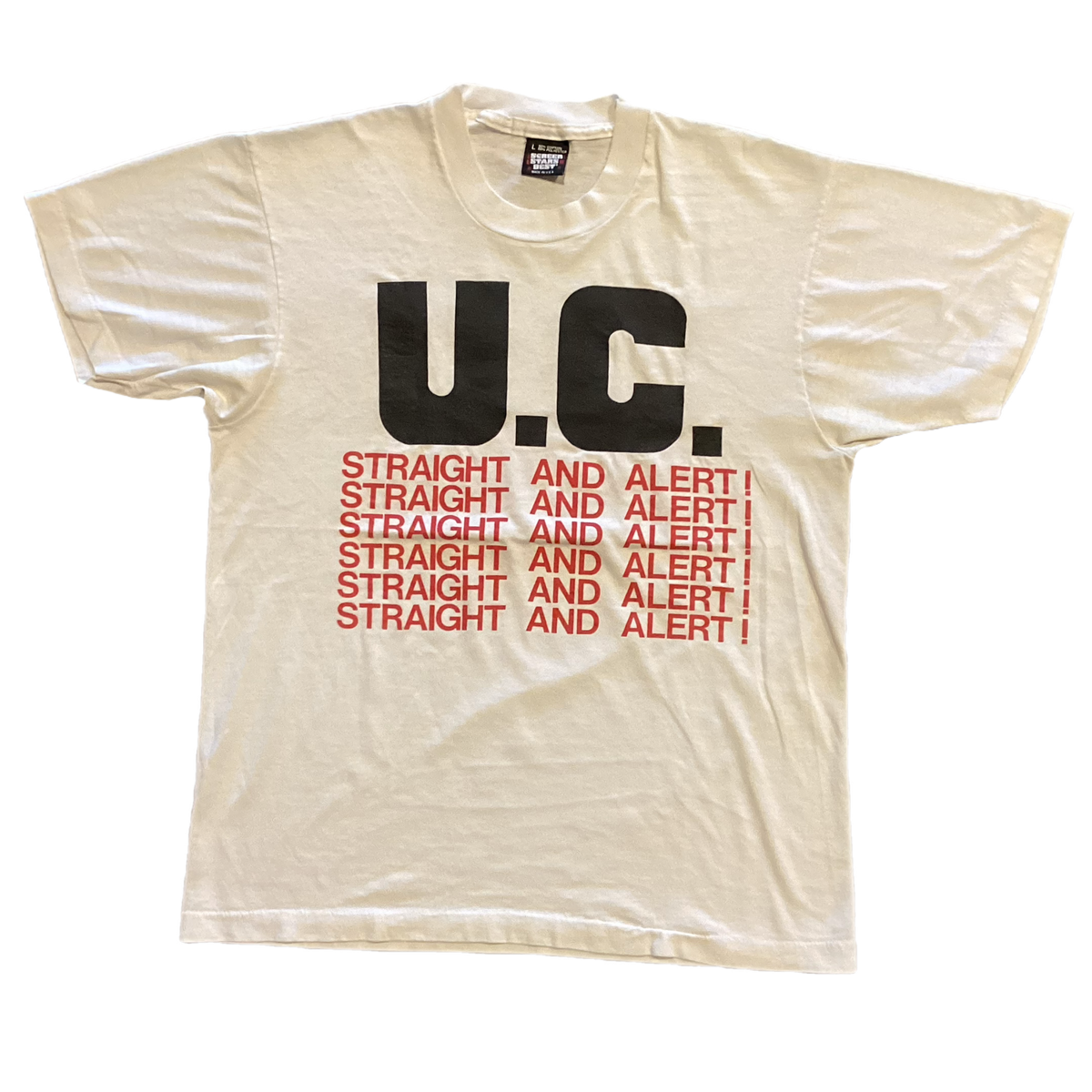 Vintage Uniform Choice "Straight And Alert!" T-Shirt - jointcustodydc