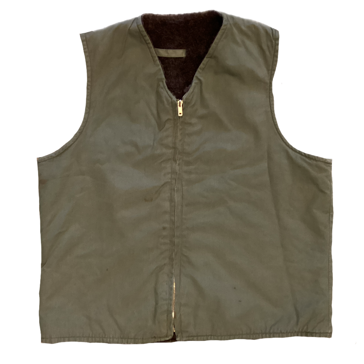 Vintage USMC Alpaca Fur Lined Vest - jointcustodydc
