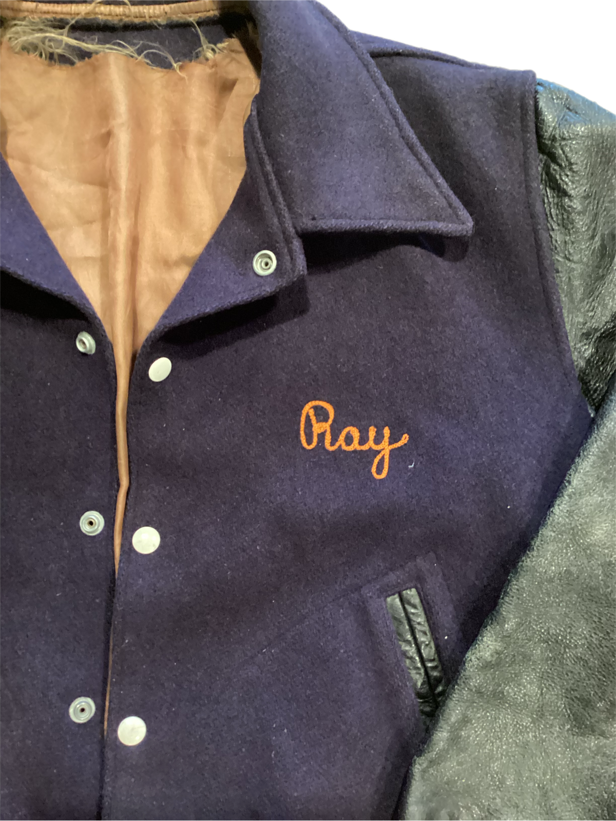 Vintage Syracuse University "Ray" Varsity Jacket