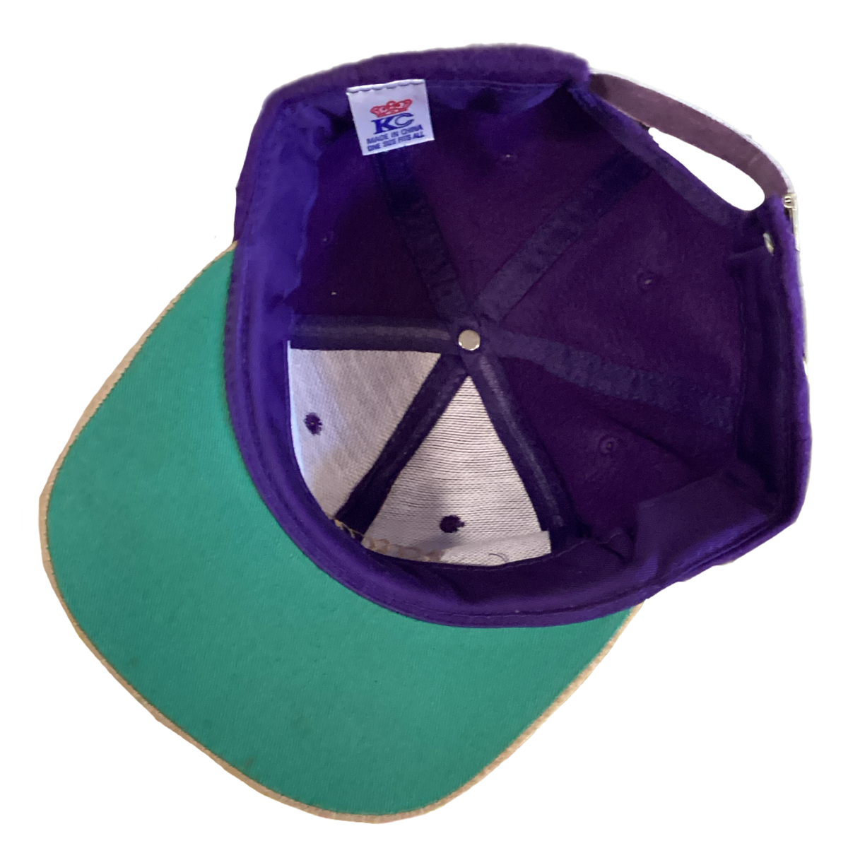 Stick Together Purple Wool/Suede Strapback Hat - jointcustodydc