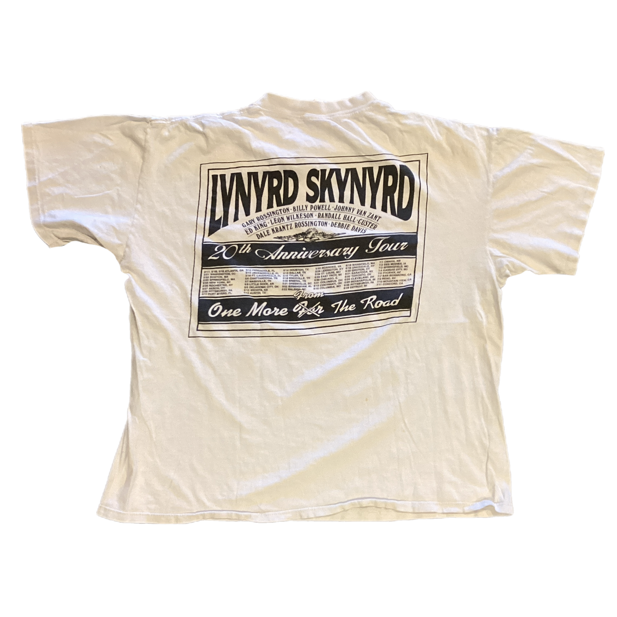 Vintage Lynyrd Skynyrd "One More From The Road" Tour T-Shirt - jointcustodydc