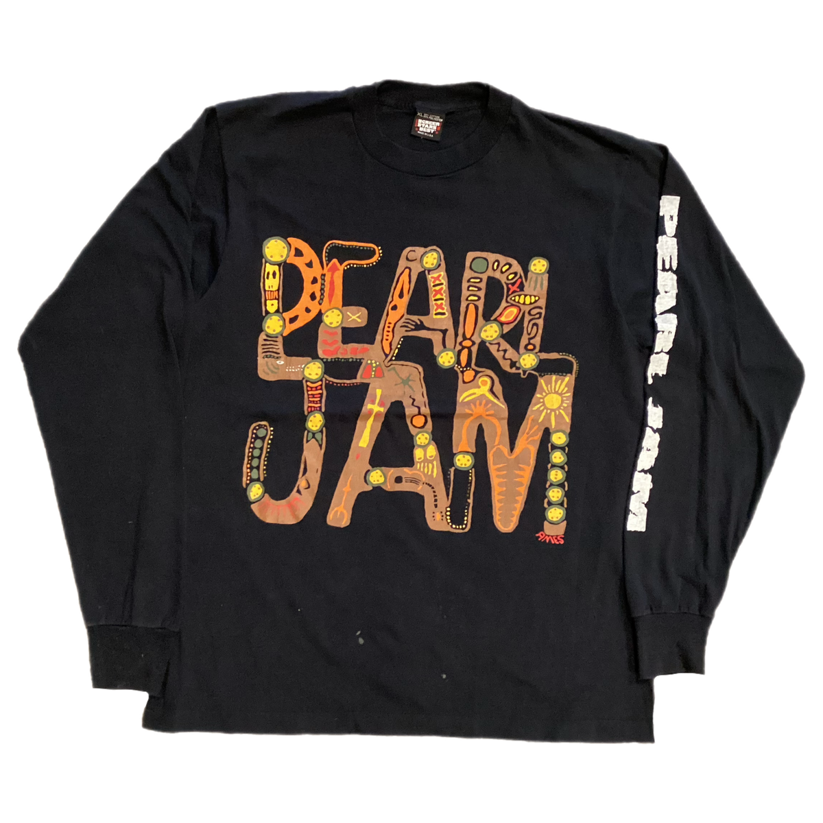 Vintage Pearl Jam "Rhinos" Long Sleeve Shirt