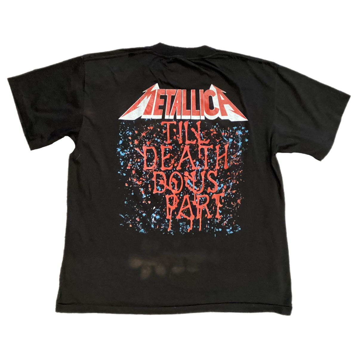 Vintage Metallica Rules! "Till Death Do Us Part" T-Shirt