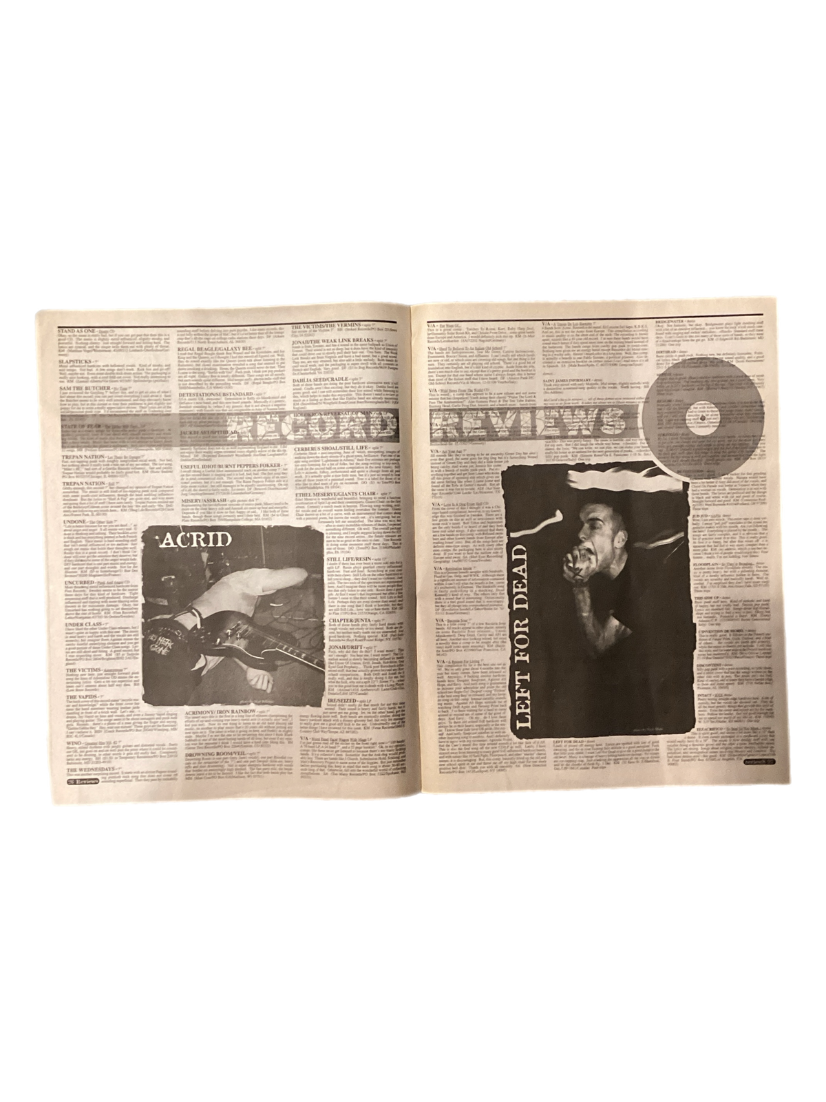 Vintage HeartattaCk "1996 Roundup" Issue #15