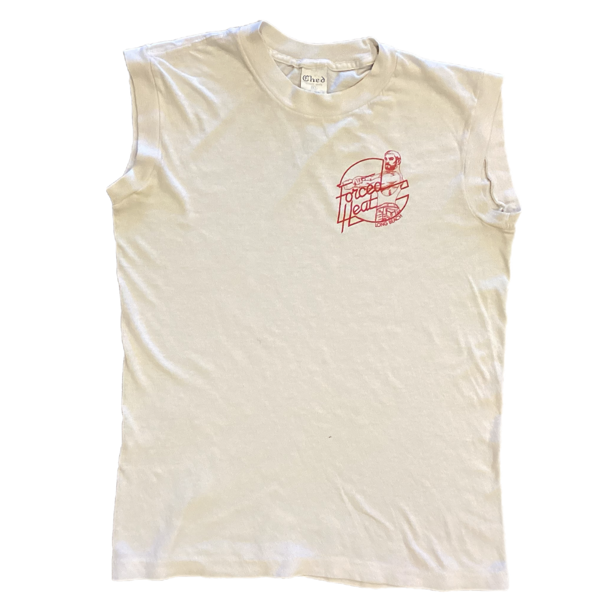 Vintage Forced Heat Gay Night Club "Long Beach, CA" Sleeveless Shirt - jointcustodydc