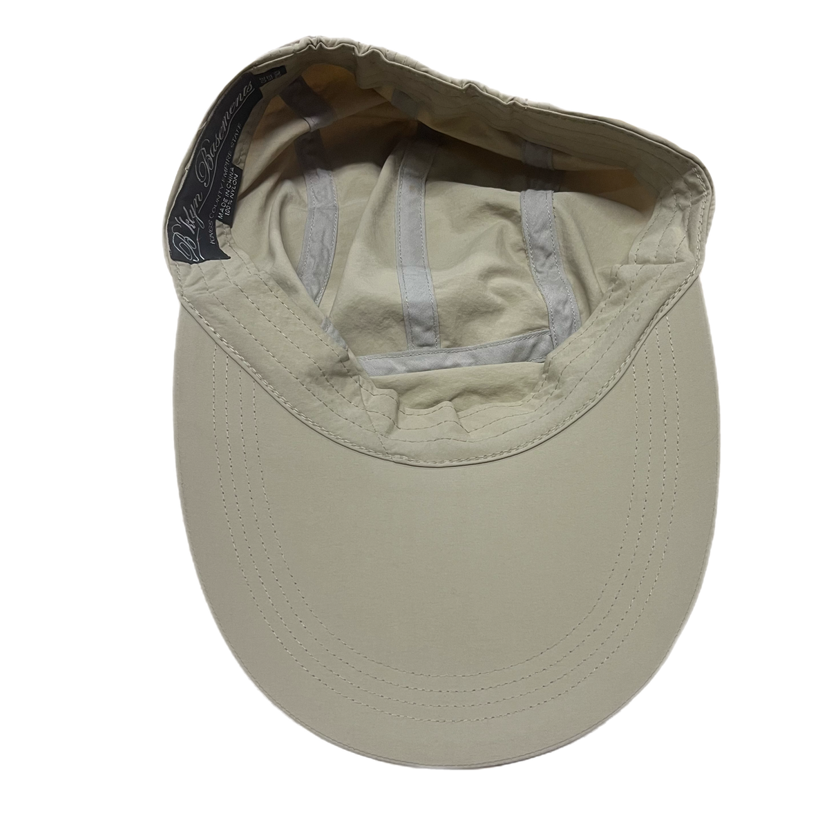 Vintage B&#39;klyn Basements &quot;NYC&quot; 00&#39;s Khaki Long Bill Cap