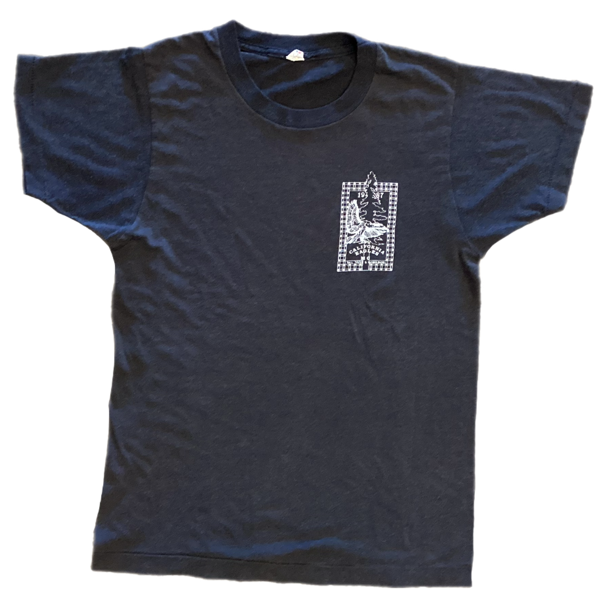 Vintage California Eagles Gay MC &quot;Tall Trees &amp; Lumberjacks&quot; &#39;87 T-Shirt