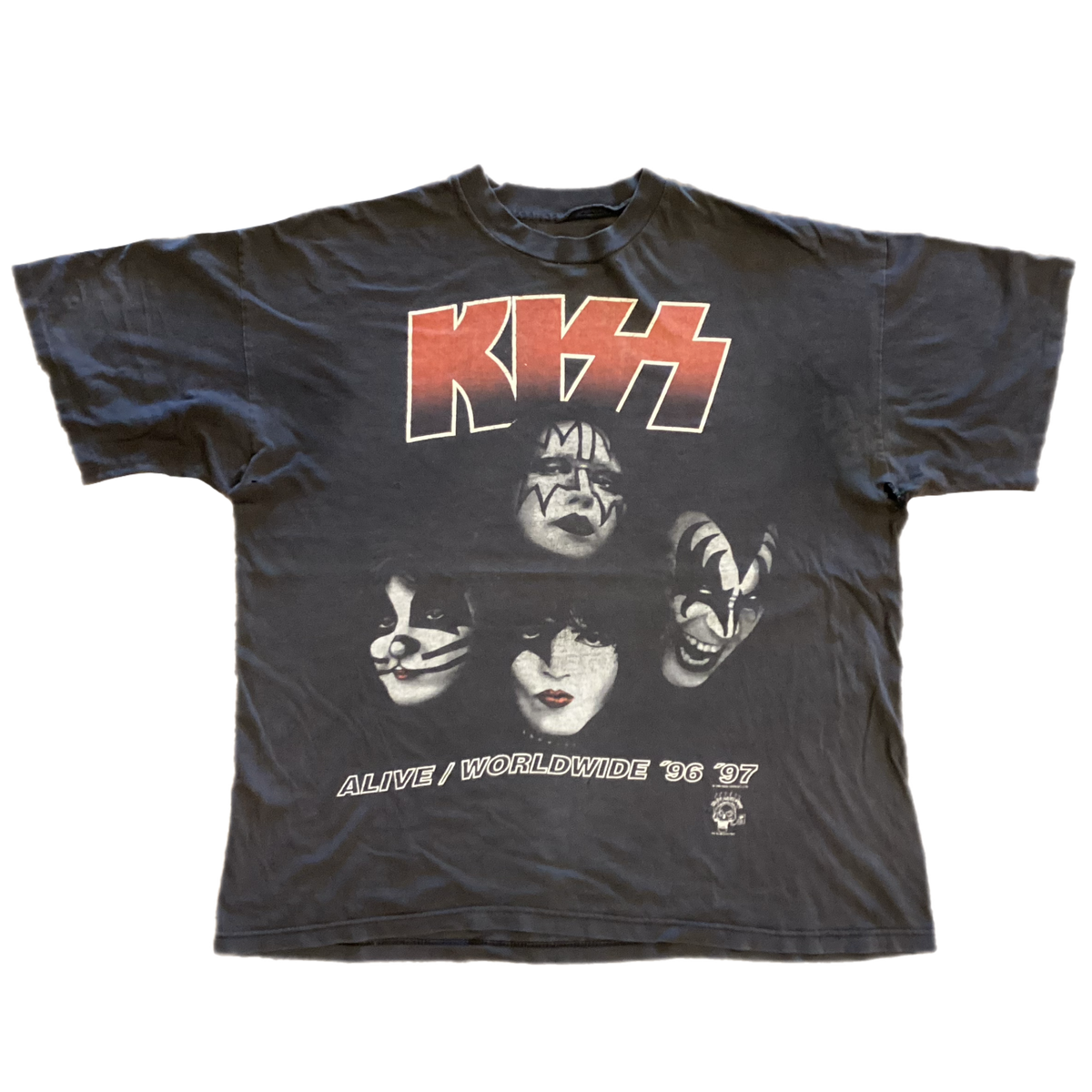 Vintage KISS &quot;Alive&quot; &#39;96-97 World Tour T-Shirt