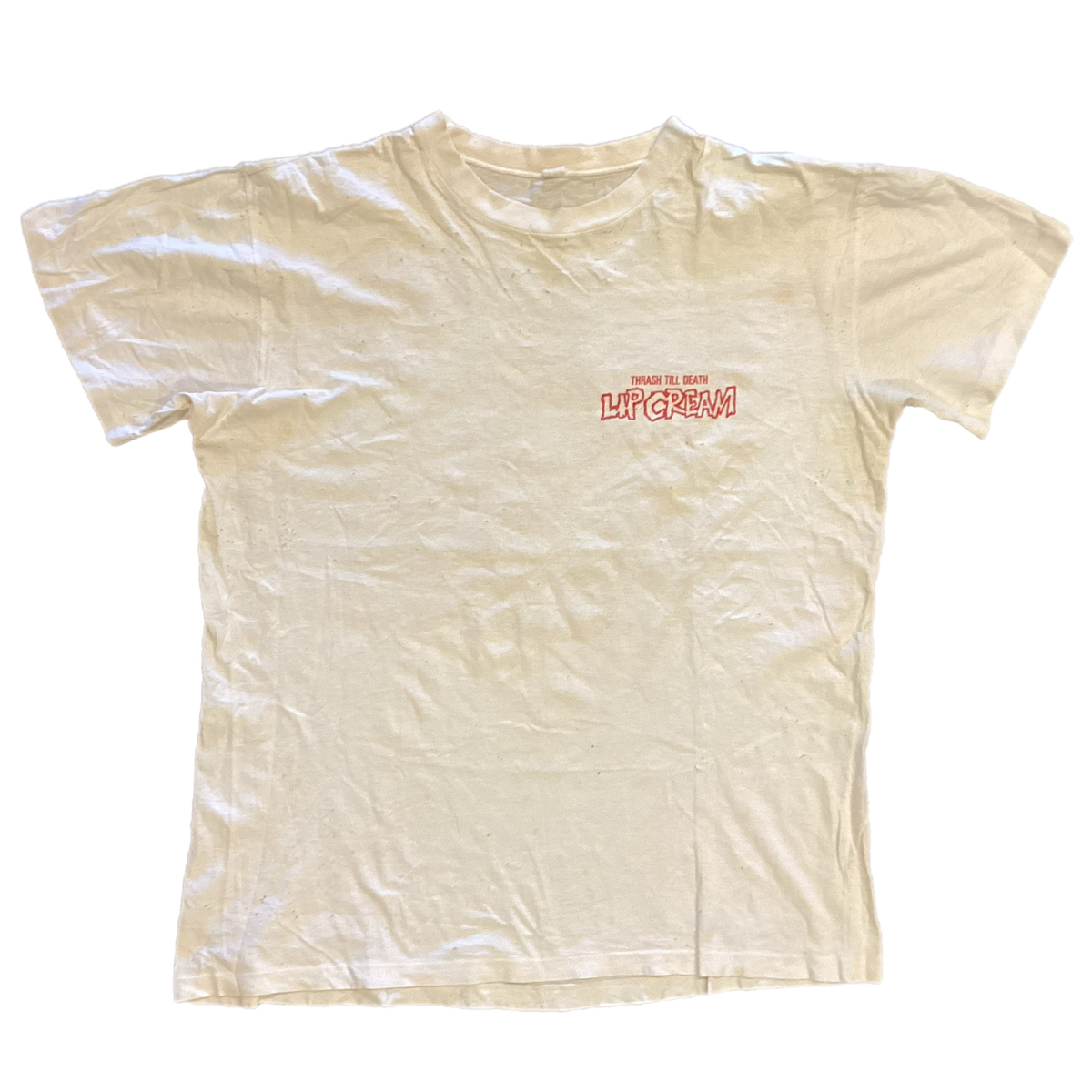 Vintage Lip Cream "Thrash Till Death" ONI Records T-Shirt