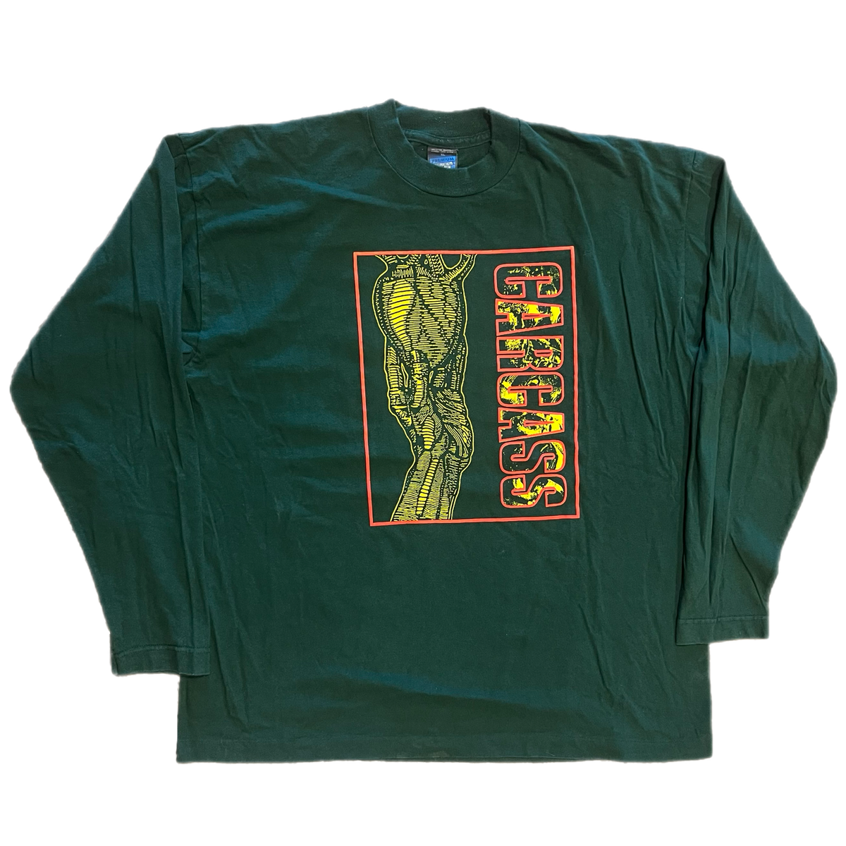 Vintage Carcass &quot;Heartwork&quot; Long Sleeve Shirt