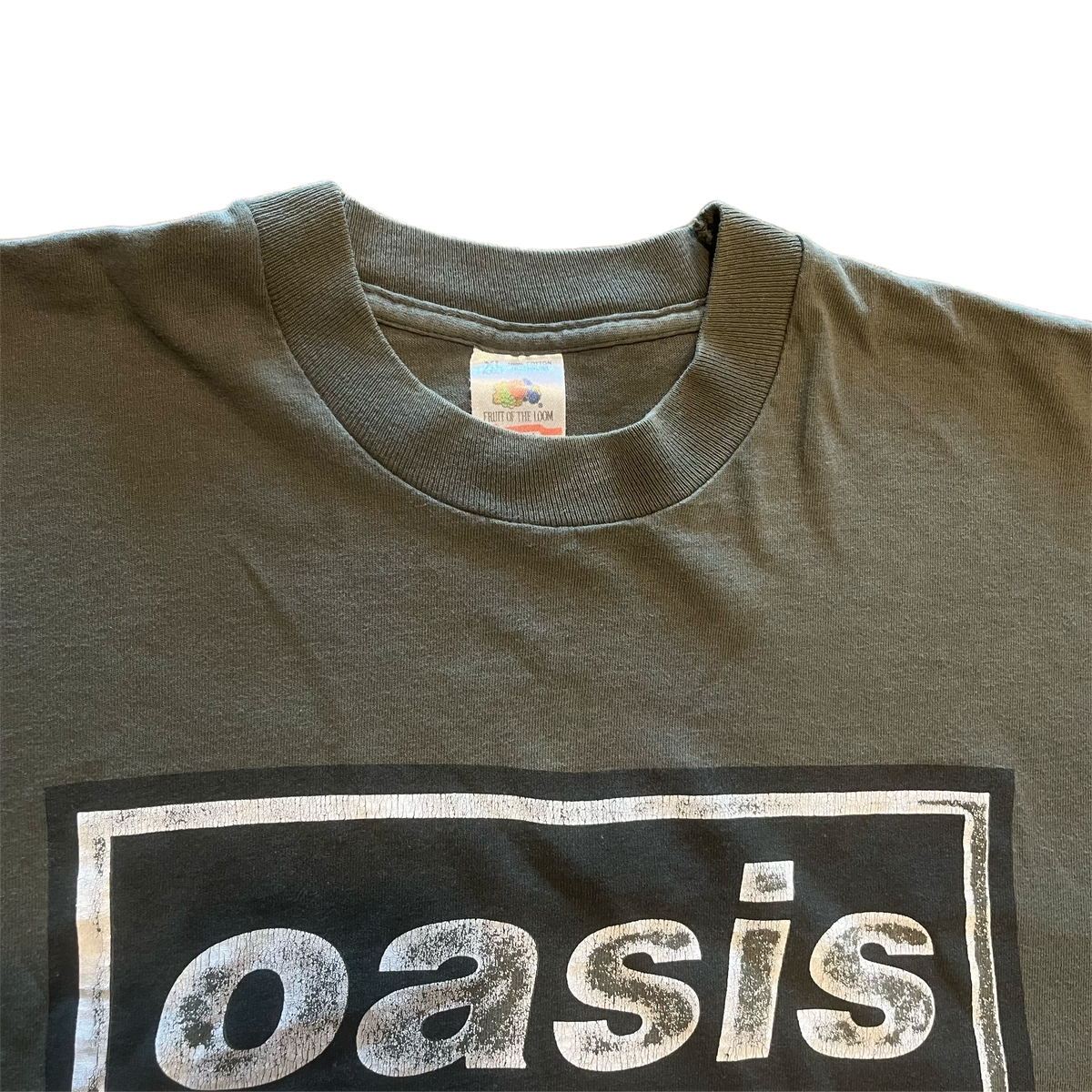 Vintage Oasis &quot;The Viper Room&quot; Olive T-Shirt