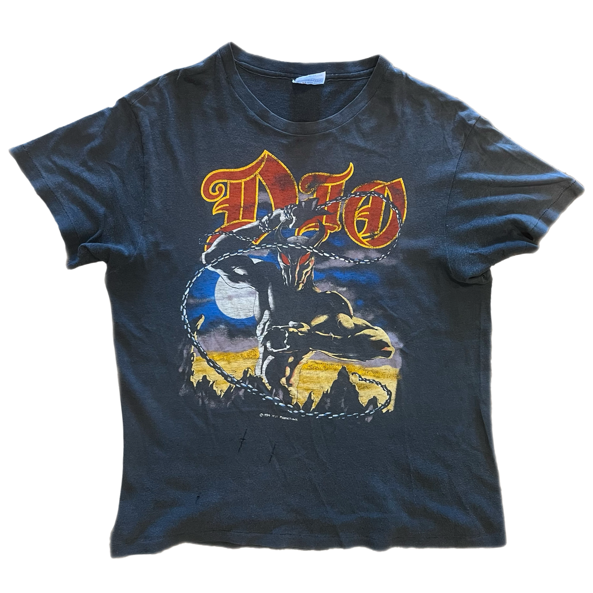 Vintage DIO &quot;World Tour&quot; &#39;84 T-Shirt