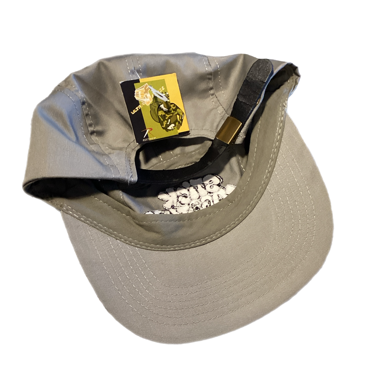 Stick Together Grey 5 Panel Hat - jointcustodydc