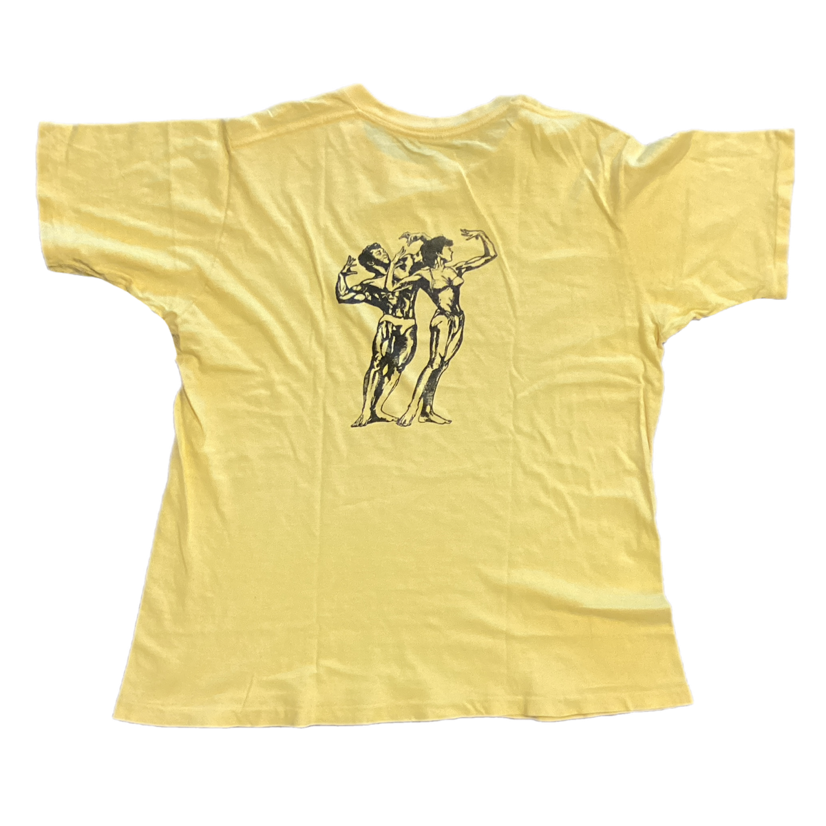 Vintage Ishi Naokata & Kumiko "Body Building Wedding" '86 T-Shirt - jointcustodydc