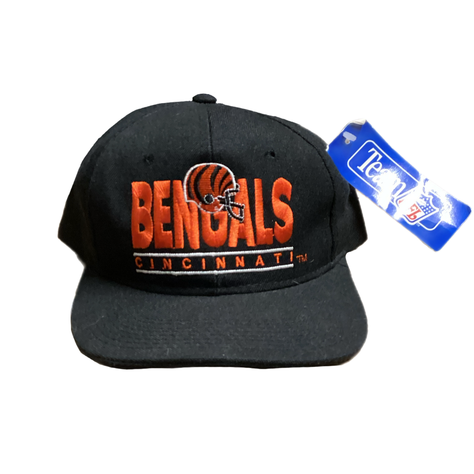 Vintage Cincinnati "Bengals" NFL Wool Snapback Hat - jointcustodydc