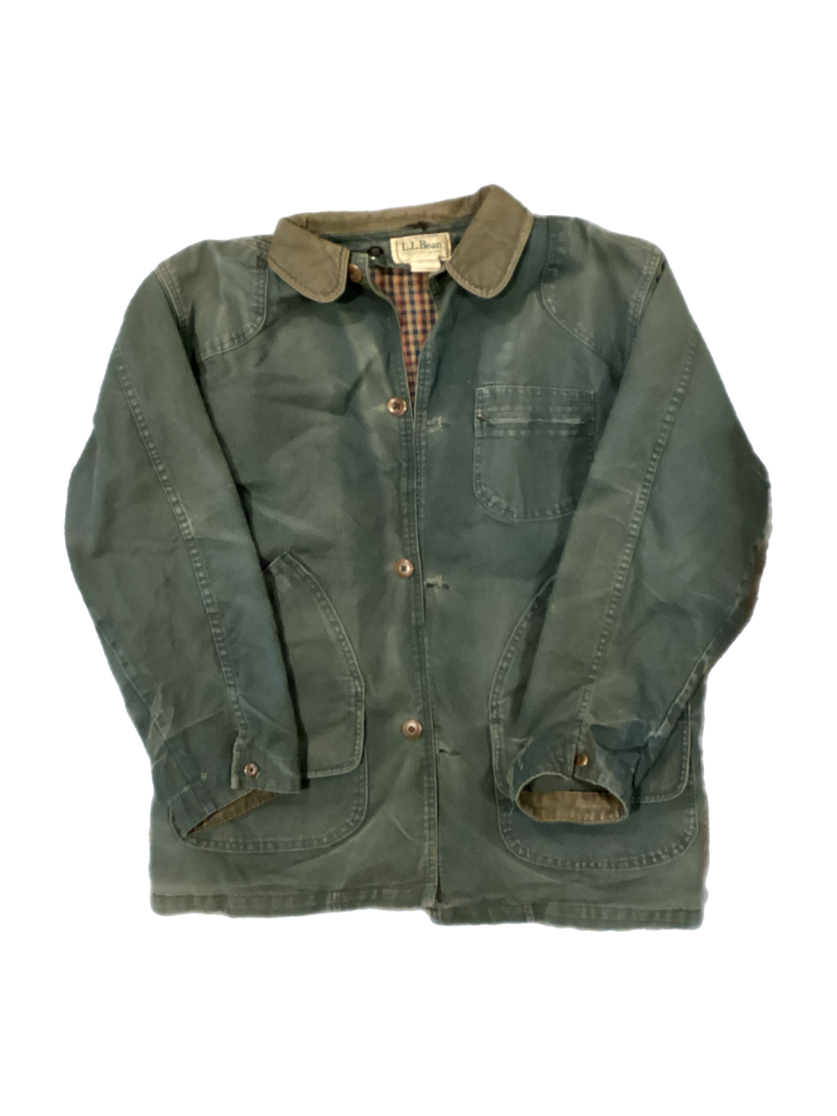 Vintage L.L. Bean "Flannel Lined" Barn Jacket
