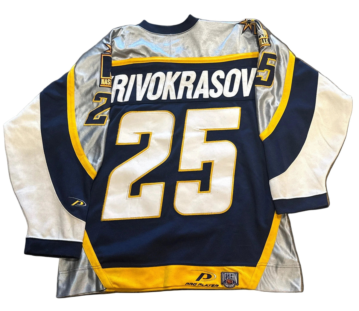 Vintage Nashville Predators “Krivokrasov” Pro Player Jersey