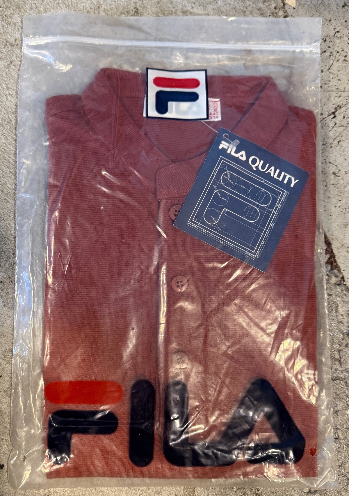 Vintage Fila “Made In Italy” Button Up Shirt