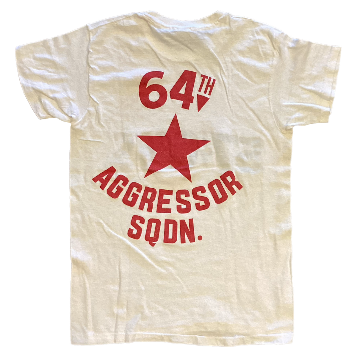 Vintage 57th Operations Group &quot;64th Aggressor Sqdn.&quot; USAF T-Shirt