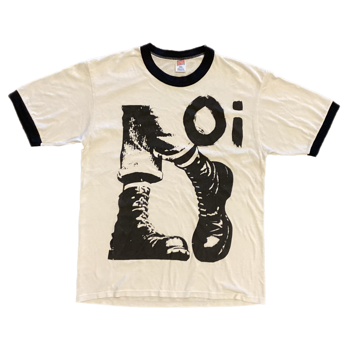 Vintage Skinhead &quot;Oi&quot; Ringer Shirt