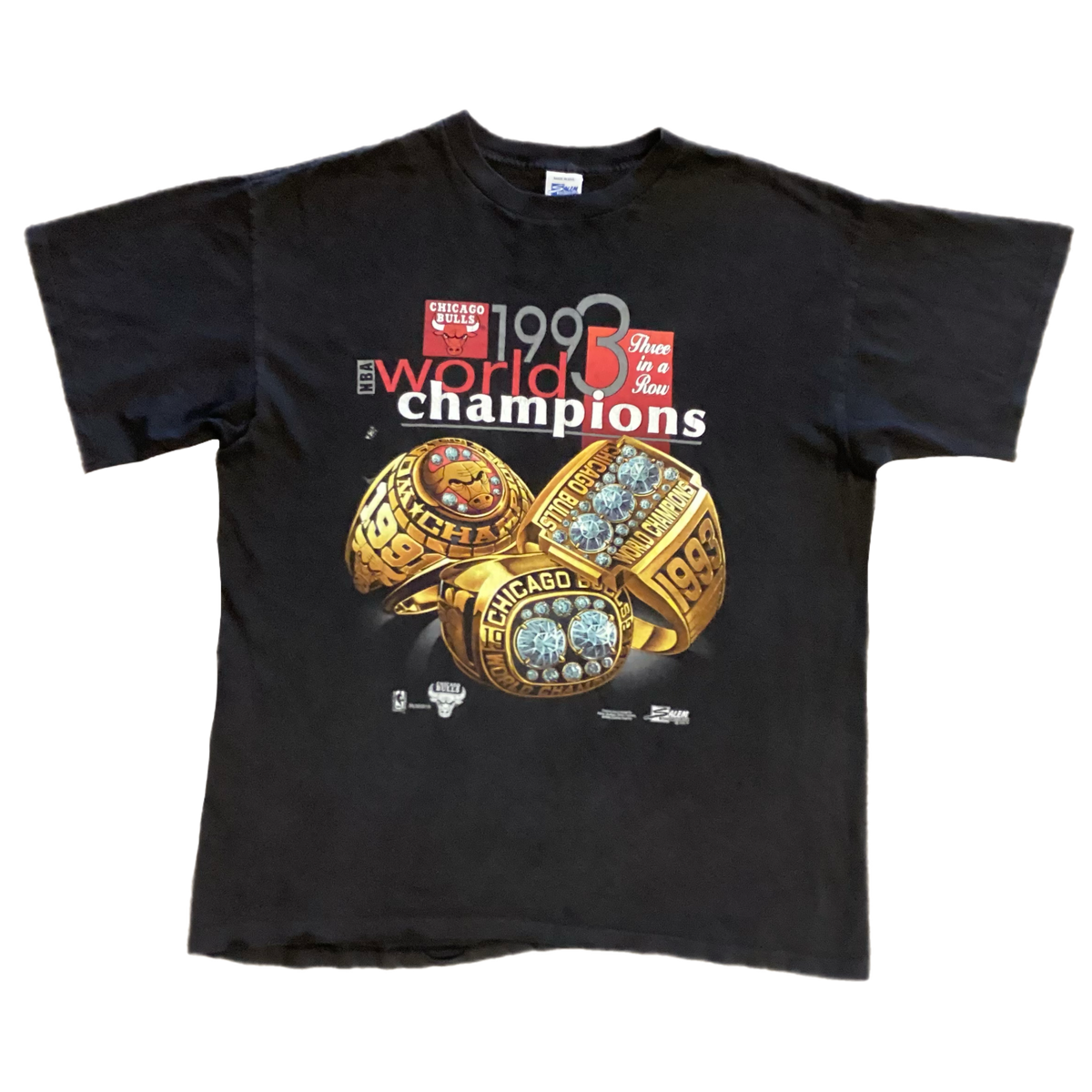 Vintage Chicago Bulls &quot;World Champions &#39;93 T-Shirt