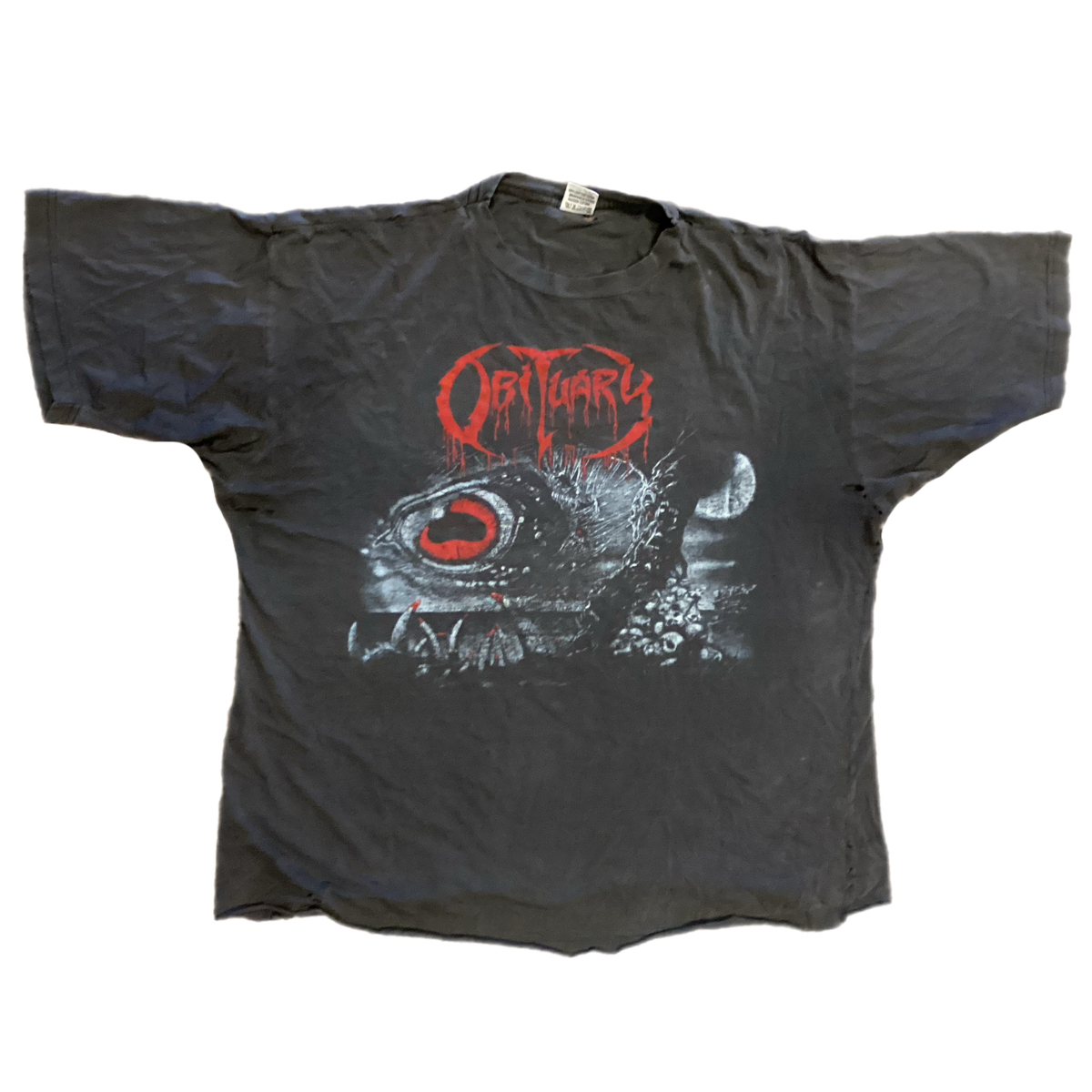Vintage Obituary &quot;Cause Of Death&quot; T-Shirt