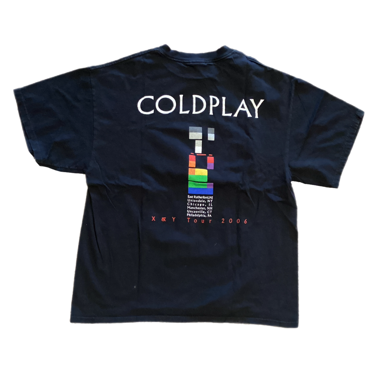 Vintage Coldplay "X&Y" Tour T-Shirt - jointcustodydc