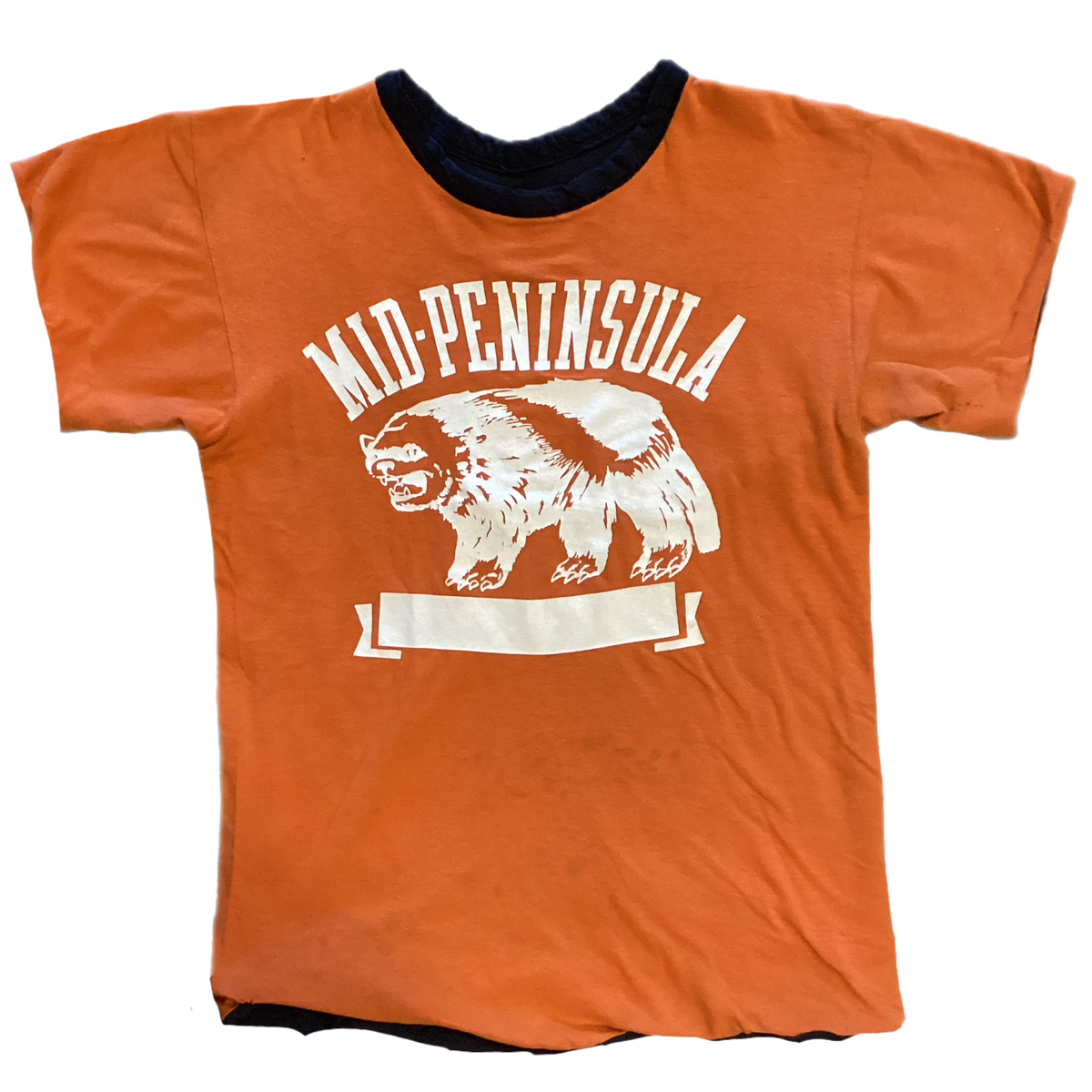 Vintage Mid-Peninsula Wolverines Reversible P.E. Shirt