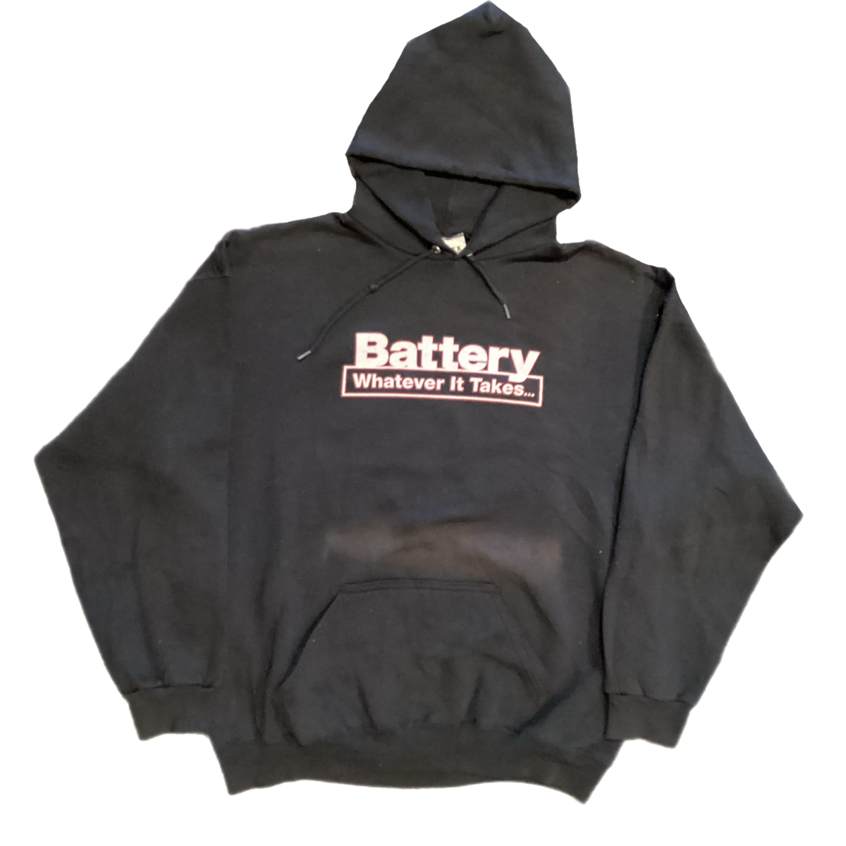 Vintage Battery &quot;Whatever It Takes...&quot; Pullover Hoodie