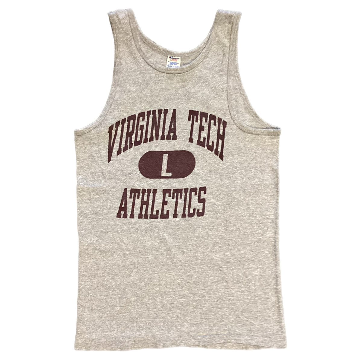 Vintage Virginia Tech &quot;Champion&quot; Tri-Blend Tank Top