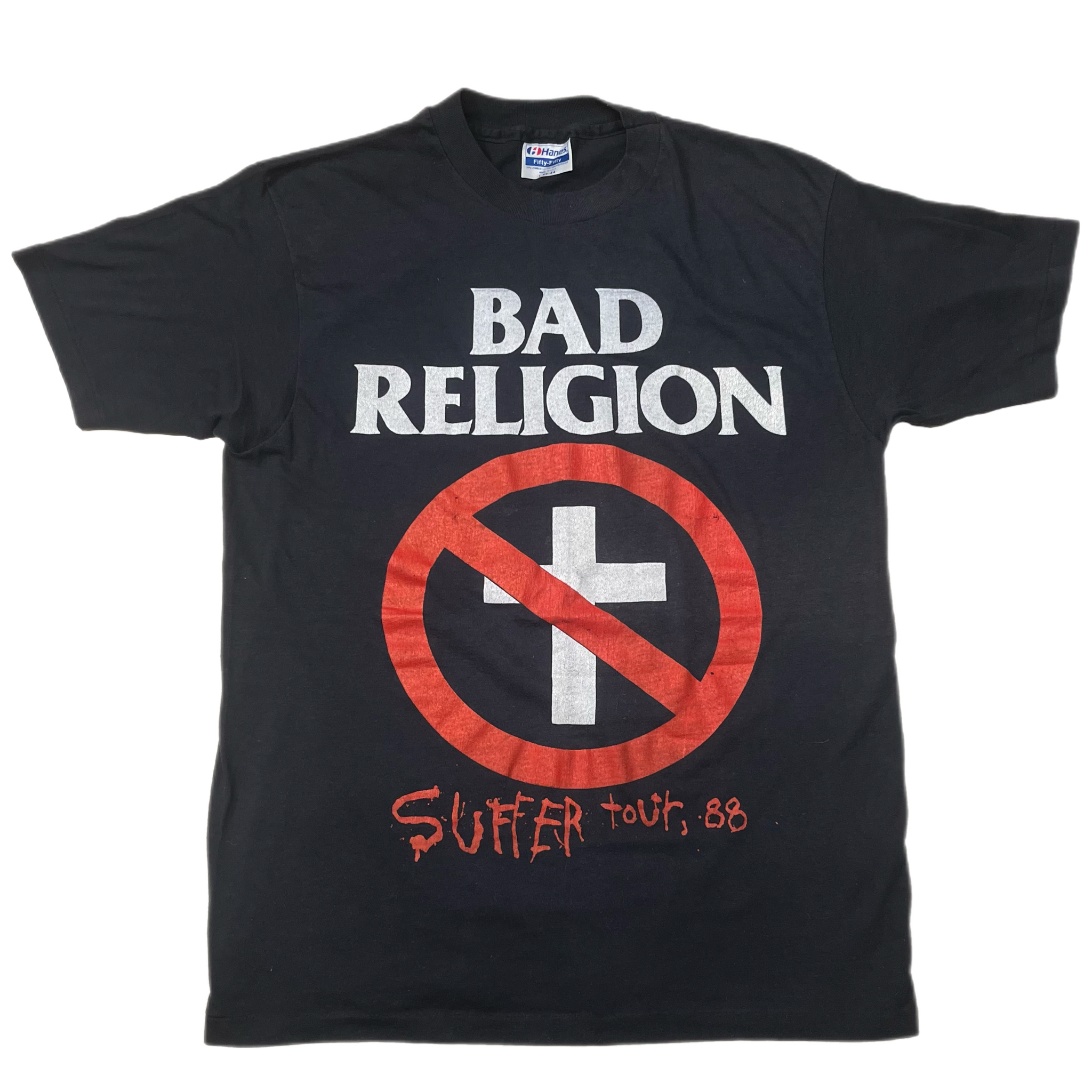 BAD RELIGION SUFFER 1989ツアーTシャツL BAD RELIGION SUFFER 1989 BAD RELIGION SUFFER 1989ツアーTシャツL BAD RELIGION SUFFER 1989