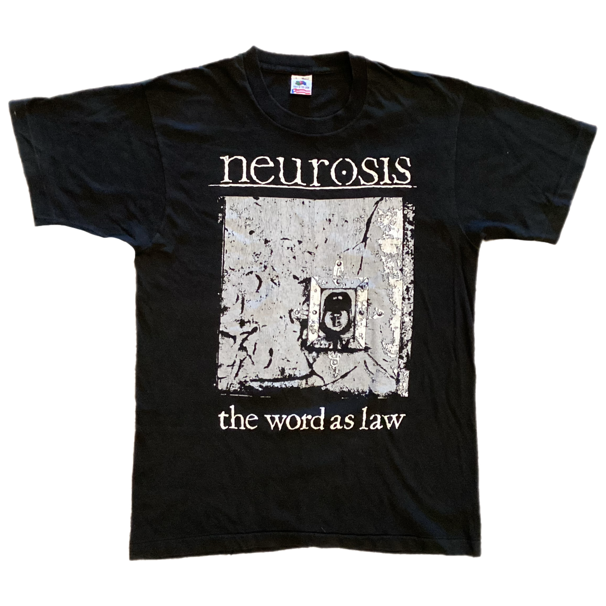 Vintage Neurosis &quot;The Word As Law&quot; Lookout! Records T-Shirt
